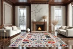 Heritage Bloom Washable Rug