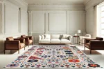 Heritage Bloom Washable Rug