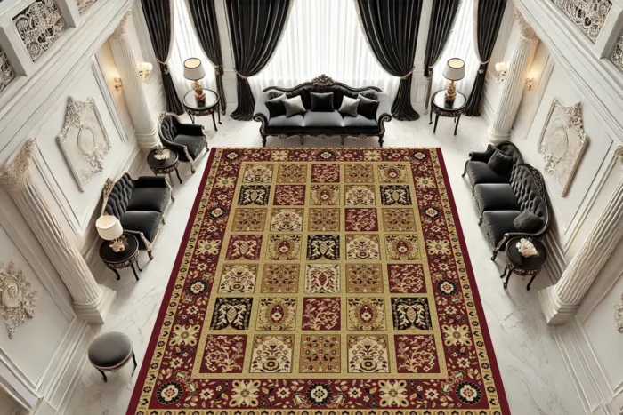 Ottomans Washable Rug