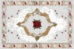 Rococo Bouquet Washable Rug