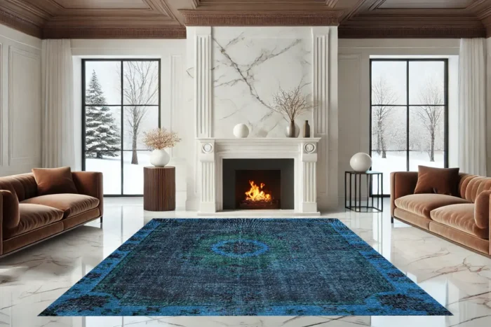 Sapphire Heirloom Washable Rug