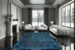 Sapphire Heirloom Washable Rug