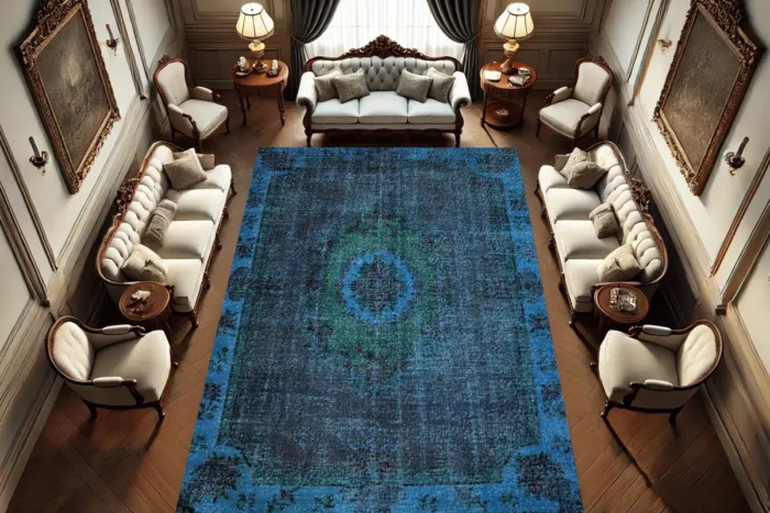 Sapphire Heirloom Washable Rug