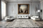 Ivory Legacy Washable Rug