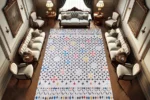 Moorish Mosaic Washable Rug