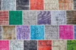 Patchwork Mosaic Washable Rug