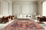 Heritage Medallion Washable Rug