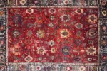 Timeless Nomad Red Washable Rug