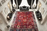 Timeless Nomad Red Washable Rug