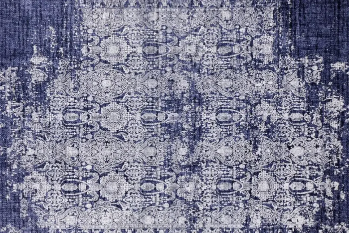 Royal Indigo Washable Rug