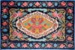 Opulent Bloom Washable Rug