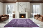 Lavender Opus Washable Rug