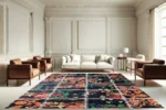 Ottoman Garden Washable Rug