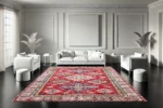 Sultanic Crest Washable Rug