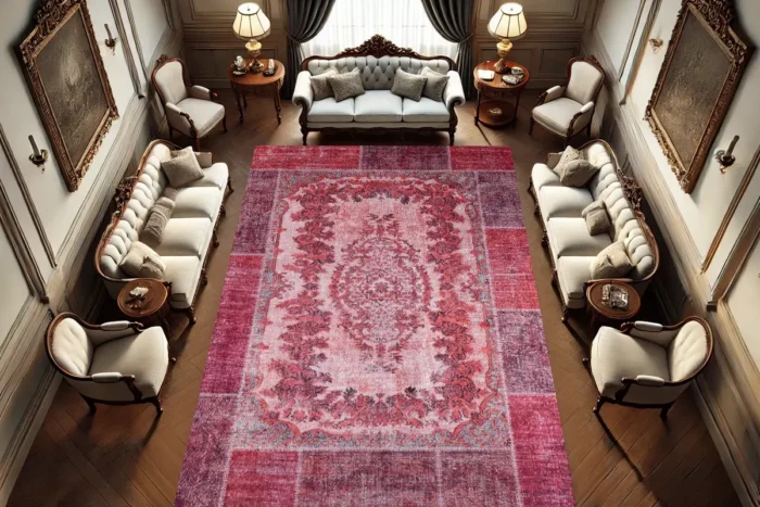 Rosewood Elegance Washable Rug