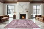 Lavender Reverie Washable Rug