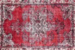 Scarlet Heritage Washable Rug