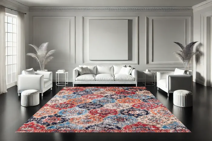 Mosaic of Sultans Washable Rug