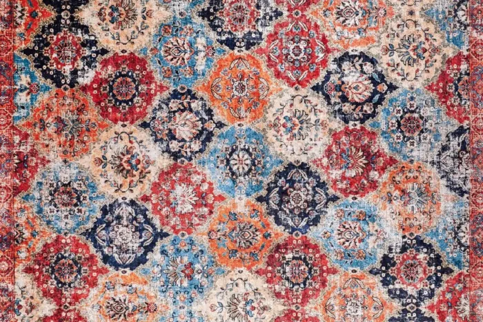 Mosaic of Sultans Washable Rug