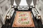 Ottoman Rose Delight Washable Rug