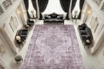 Rose Veil Washable Rug