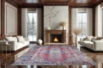 Royal Medallion Washable Rug