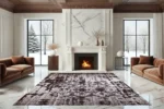 Timeless Abstract Washable Rug