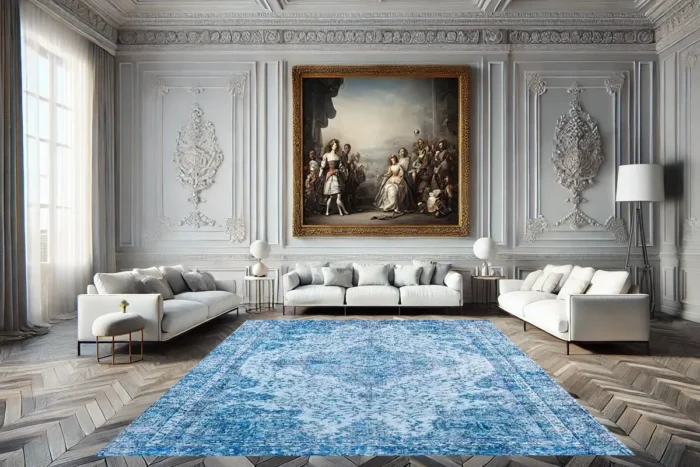 Sapphire Breeze Washable Rug