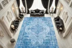 Sapphire Breeze Washable Rug