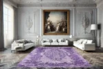 Imperial Orchid Washable Rug