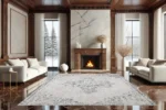 Palatial Frost Washable Rug