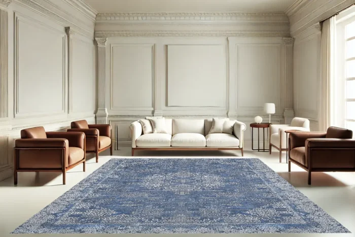 Ottoman Azure Washable Rug