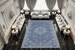 Ottoman Azure Washable Rug