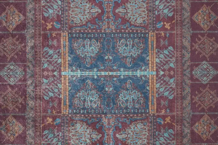 Royal Mosaic Washable Rug