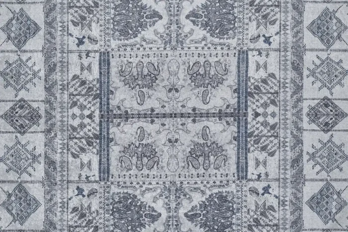 Sultan's Blueprint Washable Rug