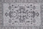 Monochrome Majesty Washable Rug