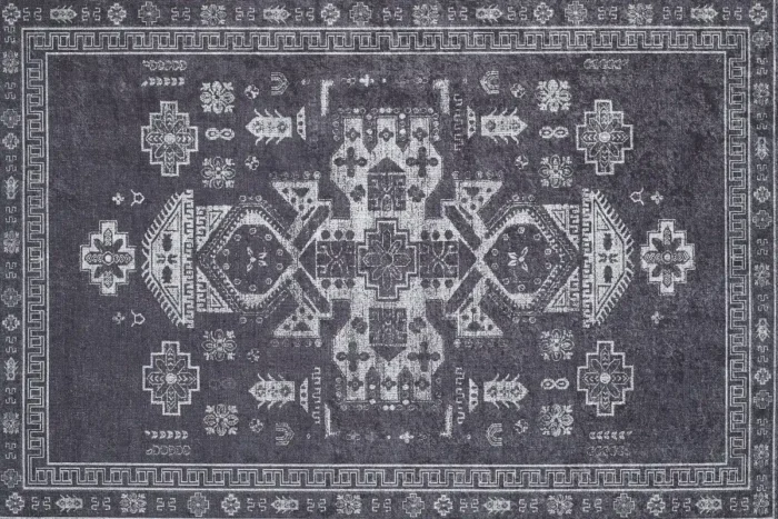 Nightfall Geometry 1 Washable Rug