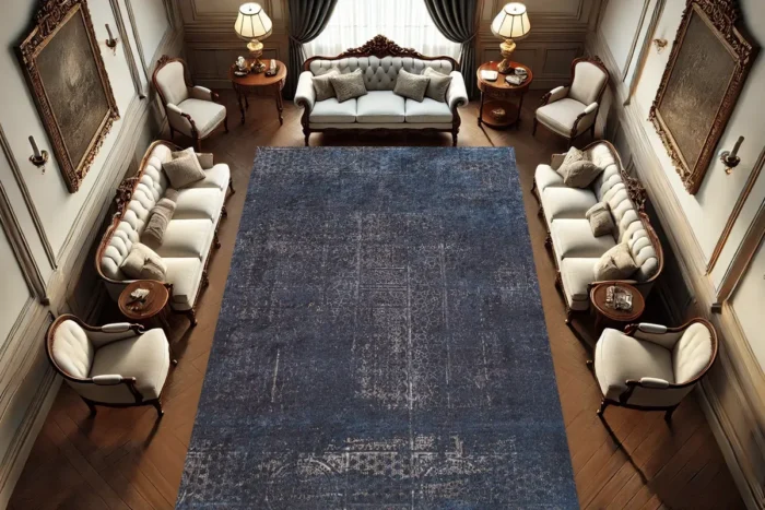 Midnight Echo Washable Rug