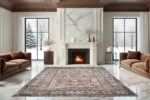 Royal Ember 1 Washable Rug