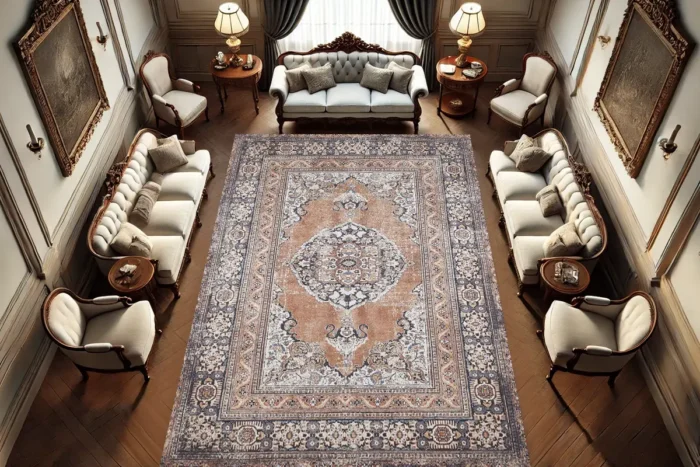 Royal Ember 1 Washable Rug