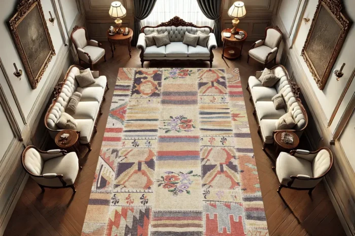 Patchwork Reverie Washable Rug