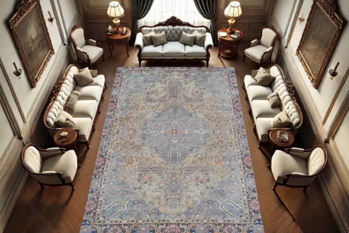 Turkish Bloom 1 Washable Rug