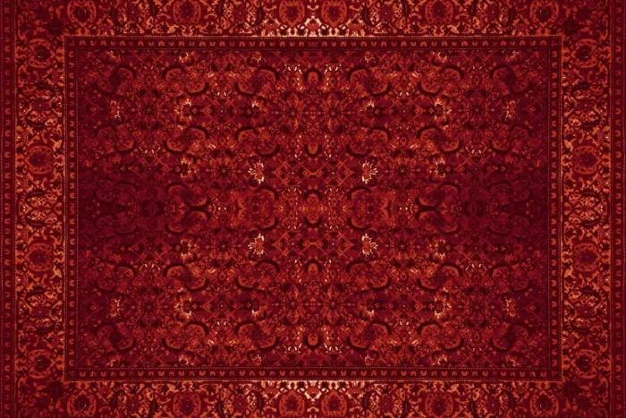 Ottoman Ruby Washable Rug