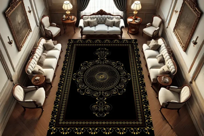 Imperial Radiance Washable Rug