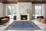 Persian Sapphire Washable Rug