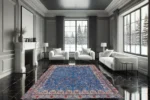 Persian Sapphire Washable Rug