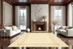 Imperial Ivory Washable Rug