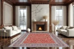 Imperial Ruby Washable Rug