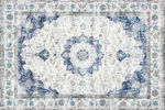 Icy Elegance Washable Rug