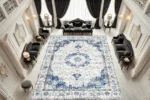 Icy Elegance Washable Rug